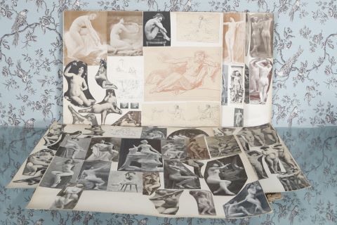 Artistes divers Portfolio de 18 planches...