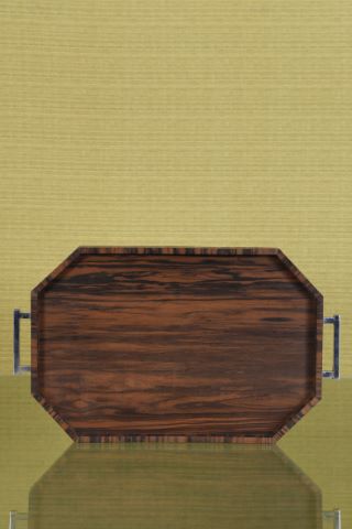 Plateau octogonal de style Art Déco