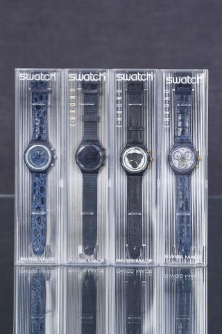 4 montres chronographes vintage