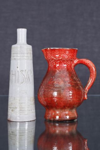 Cruche et vase soliflore “Whisky”