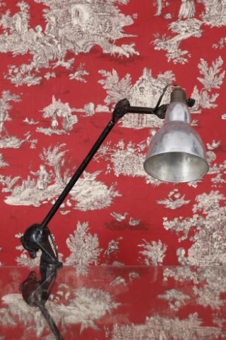 Bernard-Albin Gras (1886-1943) Lampe de bureau...