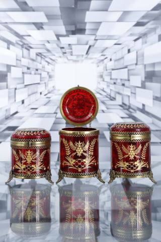 3 pots couverts