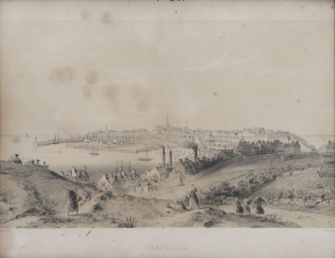 Ensemble de pièces encadrées, gravures et divers