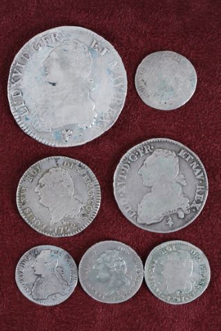 7 monnaies