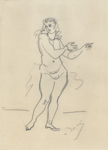 Dans le goût d’André Derain Étude de femme nue