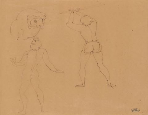 André Derain (1880-1954) Étude de figures...
