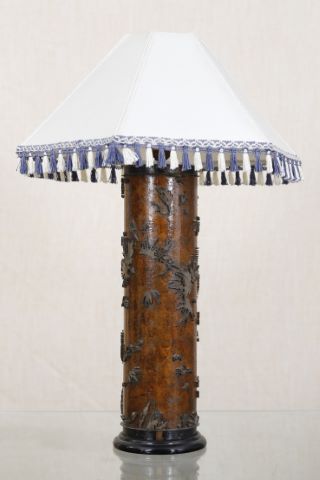 Rouleau d’impression monté en lampe