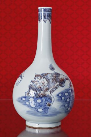Chine Vase bouteille