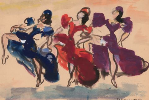 Jean Toth (1899-1972) 3 études de danse