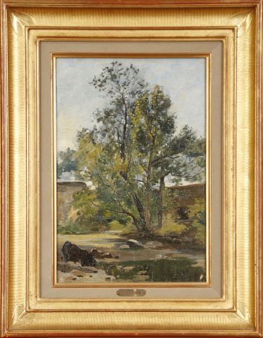Théophile Decanis (1847-1917) Point d’eau...