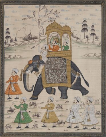 Chasse à dos d’éléphant