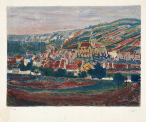 Village dans les montagnes