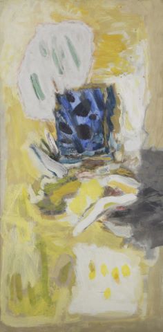 École du XXe siècle Composition jaune