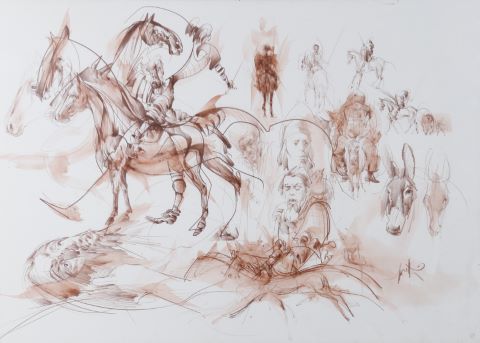 Raymond Moretti (1931-2005) L’Homme de la Mancha...