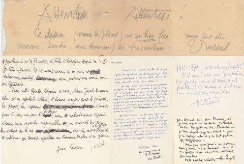 Jean Lurçat, Jean Cassou, Max-Pol Fouchet, etc....