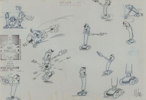 Picha (né en 1942) Le Big bang & Hitler [2 œuvres]