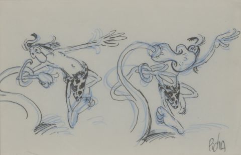 Picha (né en 1942) Tarzoon, Storyboard