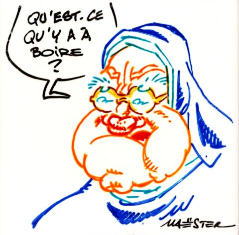 Maëster (né en 1959) Soeur Marie-Thérèse...