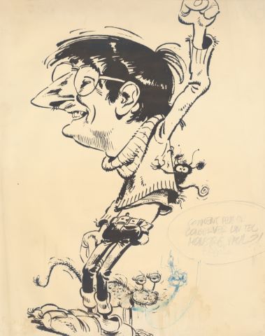 André Franquin (1924-1997) Ce monstre-là -...