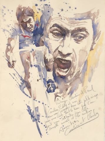 Claude Le Boul (né en 1947) Exposition Eddy Merckx
