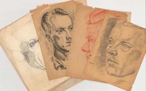 Lot de 27 dessins