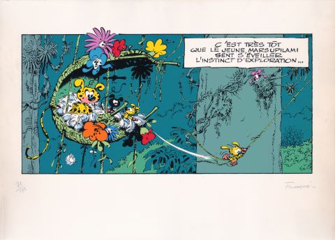 André Franquin (1924-1997) Le Nid du Marsupilami