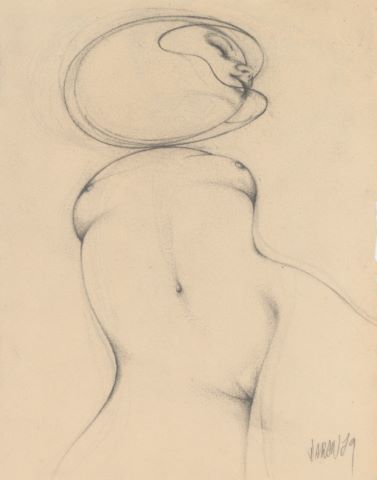 6 dessins de nus