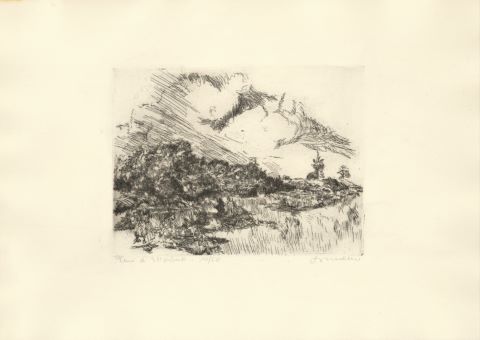 Jacques Müller (1930-1997) Campagne (x 2),...