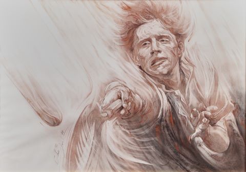 Claude Le Boul (né en 1947) Ilie Nastase (?)