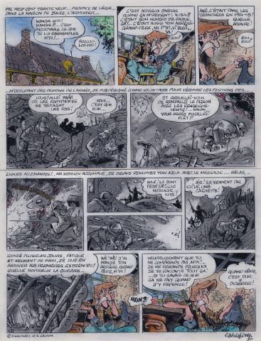 François Walthéry (né en 1946) L'Ancêtre du Vieux...