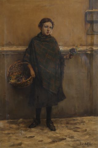 La Petite vendeuse de fleurs