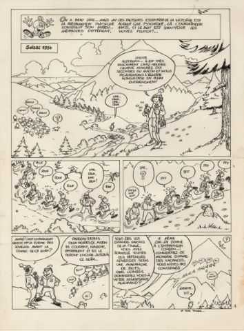Il était une fois le Mondial - 6 planches originales…