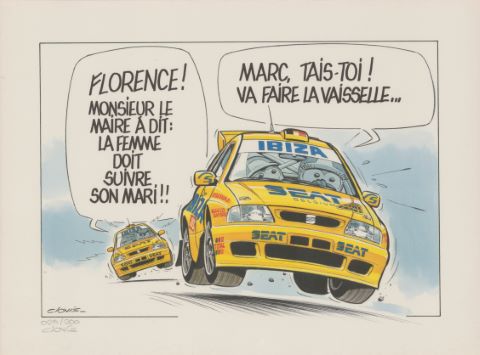 Clovis, Claude Viseur dit (XXe siècle) Seat Ibiza