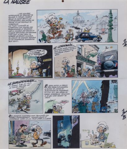 Pierre Seron (1942-2017) Renaud et la nausée -...