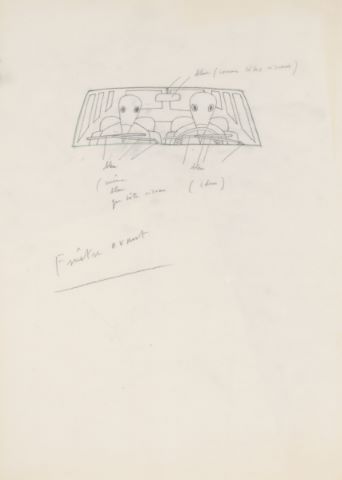 Jean-Michel Folon (1934-2005) Projet Toyota