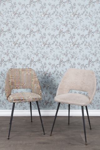 Design italien Suite de 2 chaises