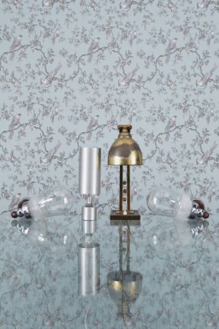 2 lampes + 1 paire d’appliques