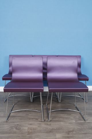 Suite de 5 chaises