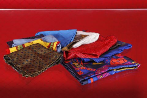 Ensemble de 11 foulards