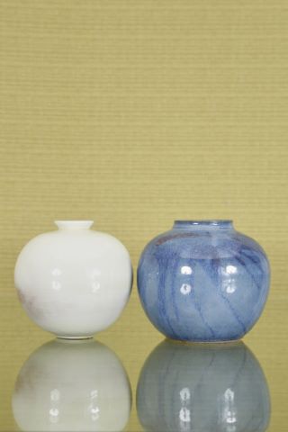 2 vases boule