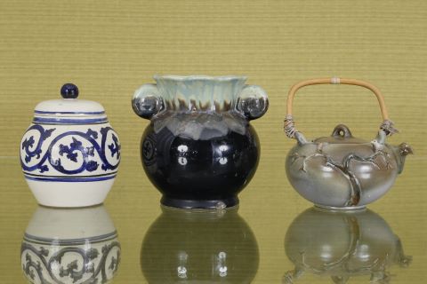 3 pièces en céramique