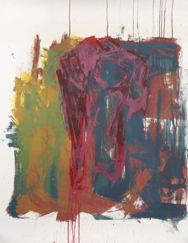 Peter Brandes (né en 1944) Abstraction lyrique