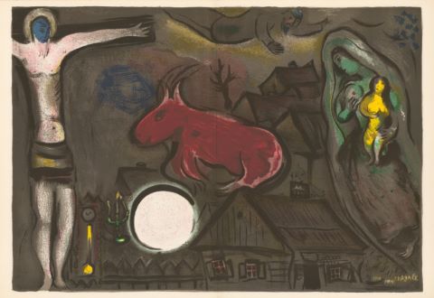 Marc Chagall (1887-1985) Crucifixion...
