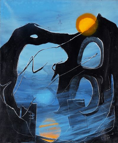 Aldine (1917-1992) La Grotte