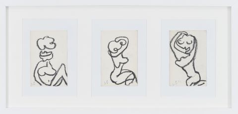 Jean Pons (1913-2005) Nus stylisés [3 œuvres]