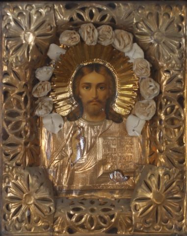 Icône représentant le Christ pantocrator