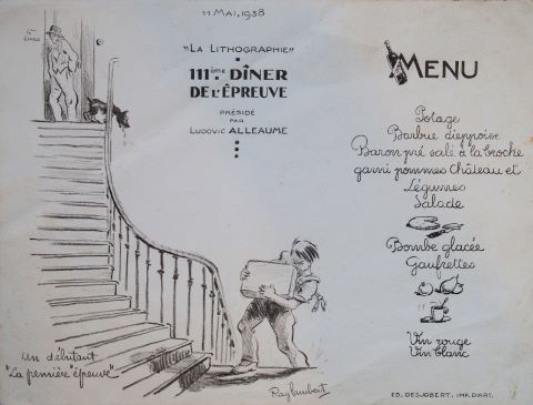 Ensemble de 6 œuvres