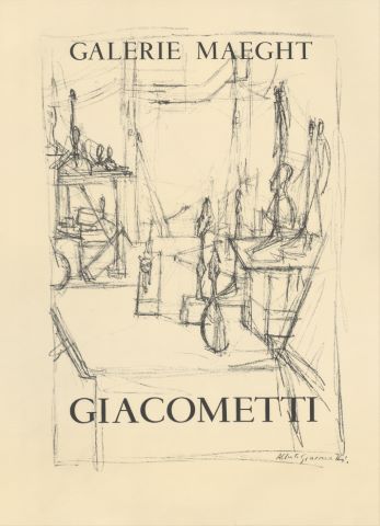 D’après Alberto Giacometti (1901-1966) Affiche...