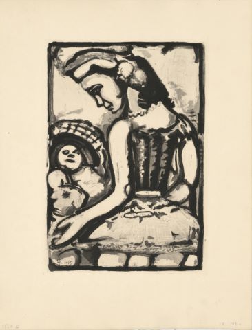 Georges Rouault (1871-1958) Dors mon amour,...