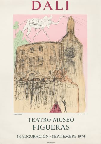 Affiche de l’exposition au Teatro Museo Figueras